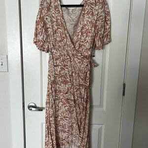 Rip Curl Paisley Wrap Dress